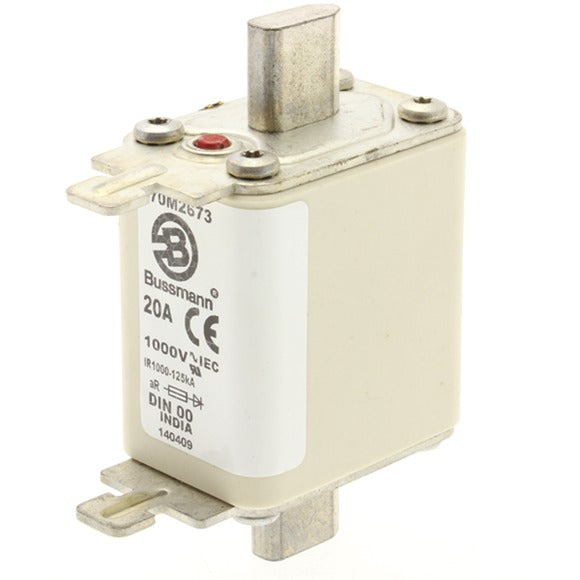 170M2673 FUSE 20A 1000V DIN 00 AR