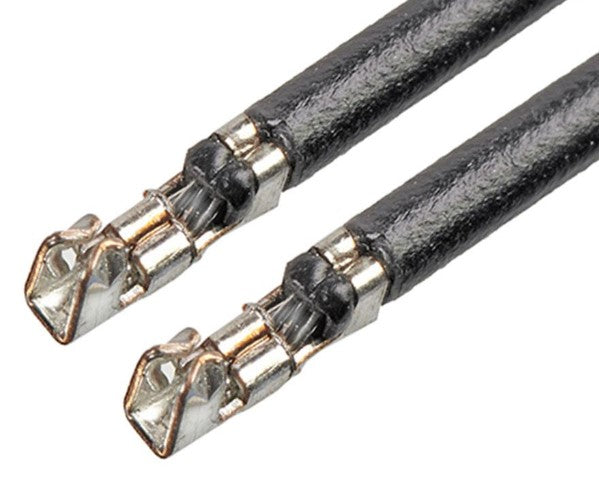 214920-1211 PICOBLADE PRECRIMP 26AWG BK F-F L=75 Sn