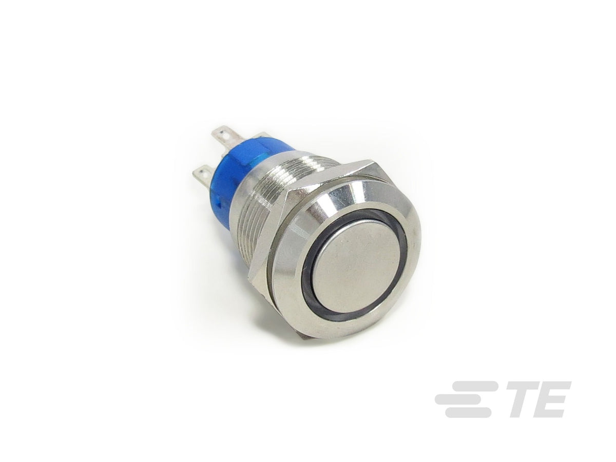 2213763-5 Pushbutton Switches AV19 DPM 5A NO LED