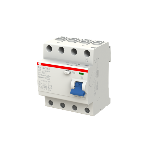 2CSF204001R1250/RESIDUAL CURRENT CIRCUIT BREAKER