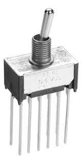 5-1437562-1 Toggle Switches DPDT ON-NONE-ON TINY
