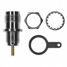 5-1814804-1 Connectors BH Skt w/TAG Nickel 50Ohm