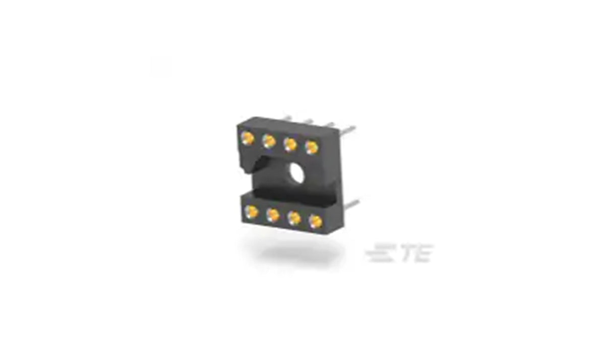508-AG11D-ESL-LF IC&Component Sockets 8 POS DIP CLSD FRM