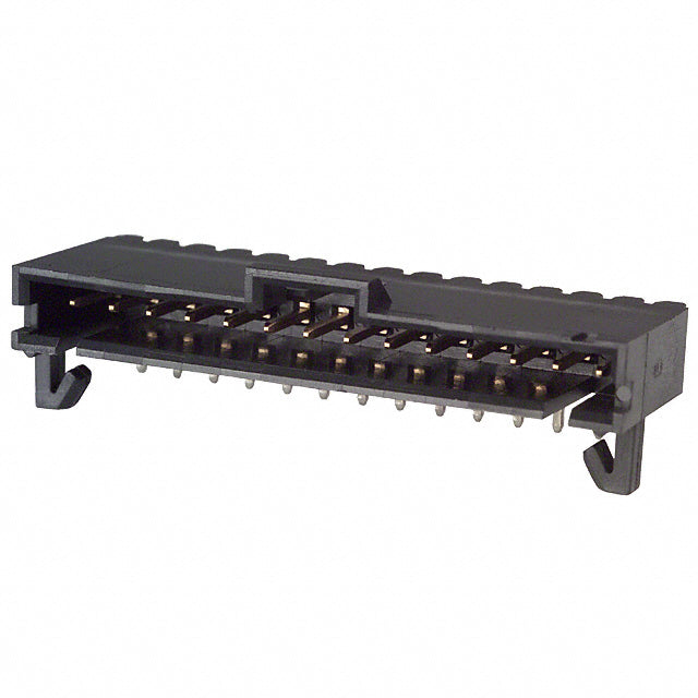 6-103673-3 LATCHING HDR SHRD 14 W/ HOLD-DN 15AU CON