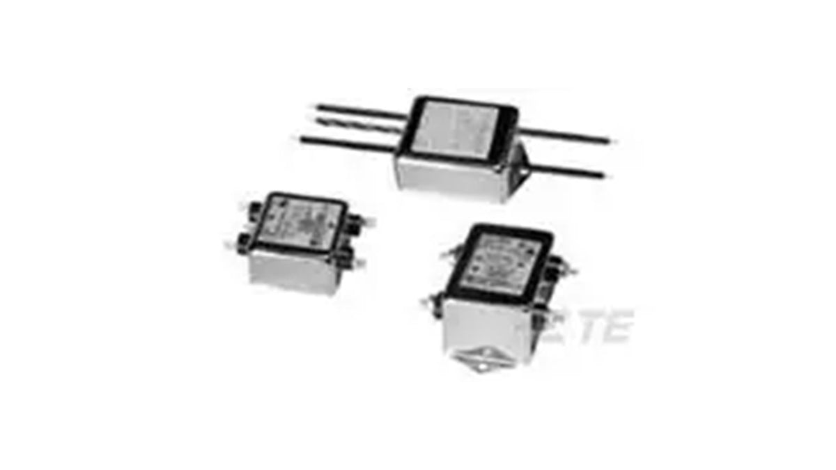 6609034-7 Power Line Filters 10A FASTON-FASTN1/4 FLANGE Mt