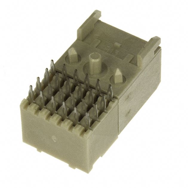 88949-102LF HIGH SPEED/MODULAR CONNECTORS METRAL R/A PWR RECEPTACLE