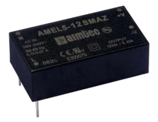 AMEL5-15DMAZ AC-DC Regulated Power Supply Module 2 Output 5W