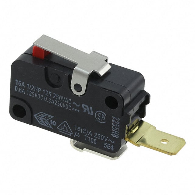 D3V-162-3C5-K Snap Acting/Limit Switch SPST Momentary 16A