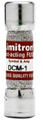 DCM-12 FUSE CARTRIDGE 12A 600VAC/VDC 5AG