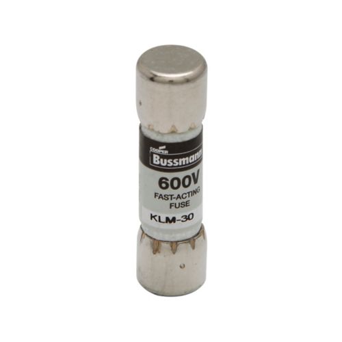 KLM-30 Eaton Bussmann FUSE CARTRIDGE 30A 600VAC/VDC 5AG