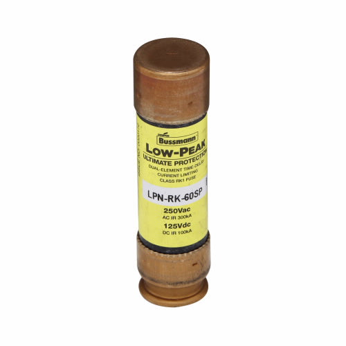 LPN-RK-60SP 60A, 250 Vac, 125 Vdc LOW PEAK DUAL ELEMENT