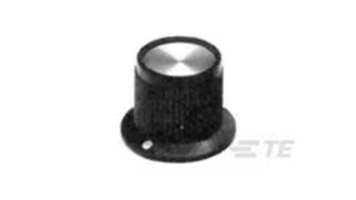 PK50B1/4 PK50B1/4=KNOB PLASTIC BLK 1/4