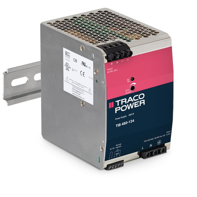 TIB 480-124 480 Watt AC/DC Power Supply