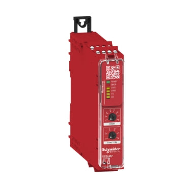 XPSUAF13AP safety module, Harmony XPSU, Cat 4, potential free 2 NC, NO NC, 2 PNP, 24V AC or DC, screw