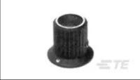2-1437623-2 KU402B1/8=KNOB BLACK W/DIAMOND