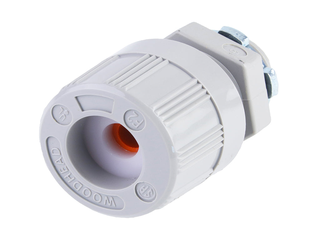1300980049 MAX-LOC Strain Relief Cord-Sealing Grip, 1/2" NPT, Straight Male with O-Ring, Cable Diameter 4.75-6.35mm (.187-.250")