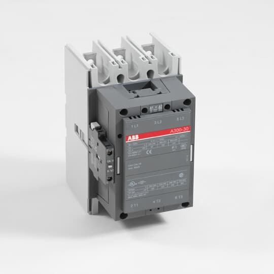 1SFL551001R8411 - 3 POLE CONTACTOR, 110V 50HZ / 110-120V 60HZ, 160KW (AC-3), 3NO, 1NO+1NC AUXILIARY CONTACT