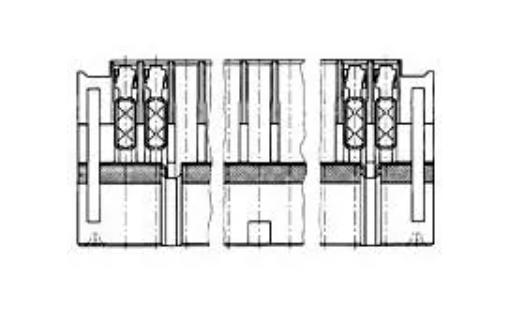 2-829376-6 Headers & Wire Housings MODU-MT BULEI