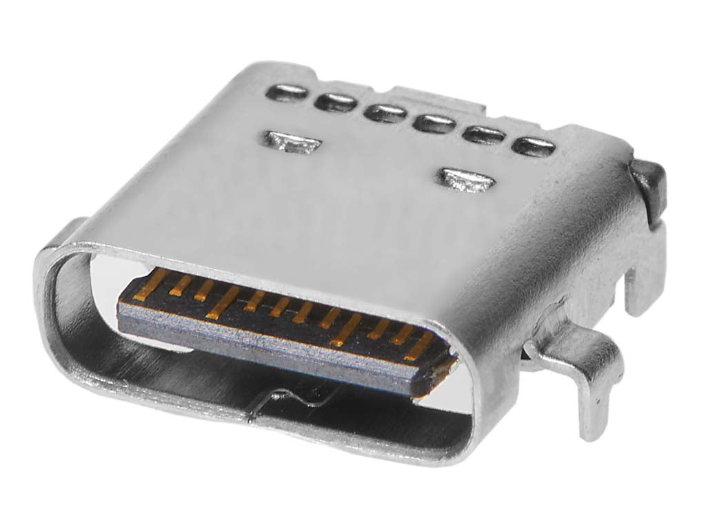 217184-0001 Mid-mount Dual Rows SMT 24pos -TypeC Rec