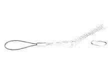 36120 Medium Duty Wire Mesh Slack Grip Cable, Split Lace, Double Weave, Offset Eye, Medium Mesh Length 0.33m (13.00"), Approximate Break Strength 1360.78kg (3000 lbs)
