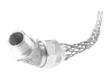 36316 Deluxe Cord Grips Strain Relief, 1/2" NPT, 45° Angle Male, Cable Diameter 12.70-15.88mm (.500-.625")