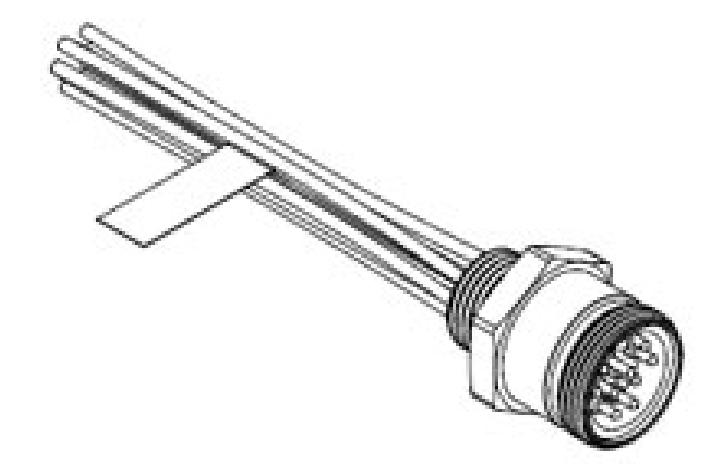 3R9006A20F030 Circular Metric Connectors MC 9P MR 3 16/1 PVC