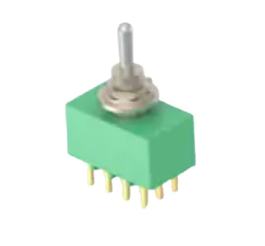 4-1437558-4 Toggle Switches 4PDT ON-NONE-ON PC