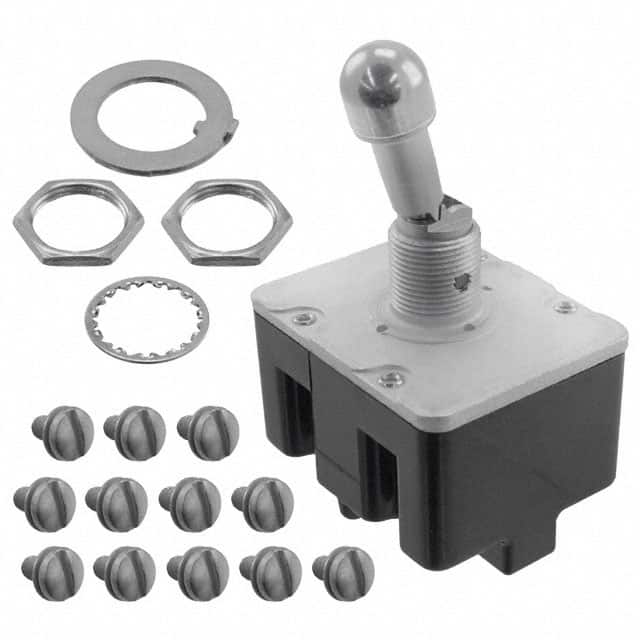 4TL1-50M Toggle Switches 4PDT 3 Position Screw Term 10A