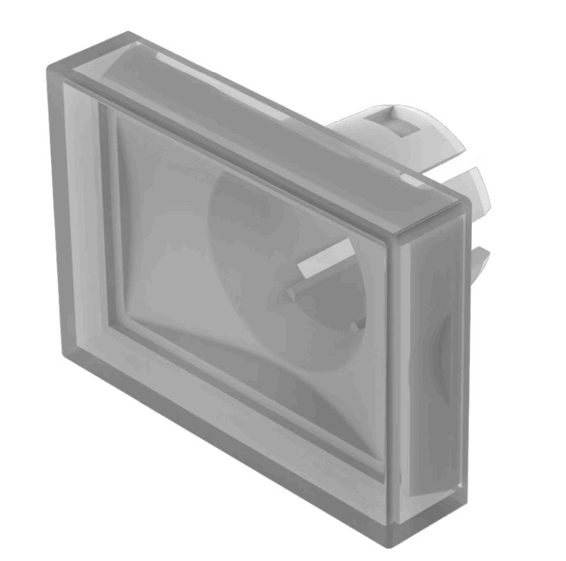 51-901.9 LENS WHITE FLAT 15.2X21.2 PLASTIC