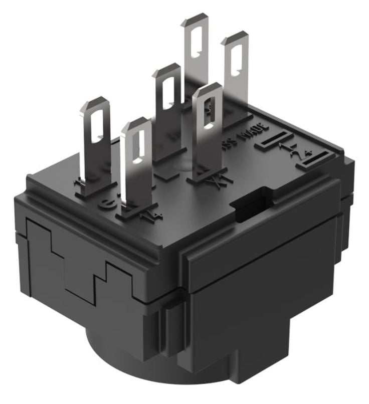 61-8470.12 CONTACT BLOCK DPST 5A 250V