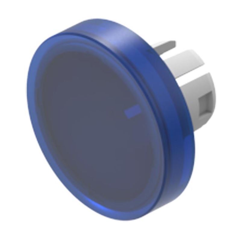 61-9642.6 CONFIG SWITCH LENS BLUE ROUND