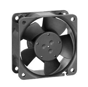 612NGNI DC Fans Tubeaxial 60x25mm 12VDC max 24.1CFM