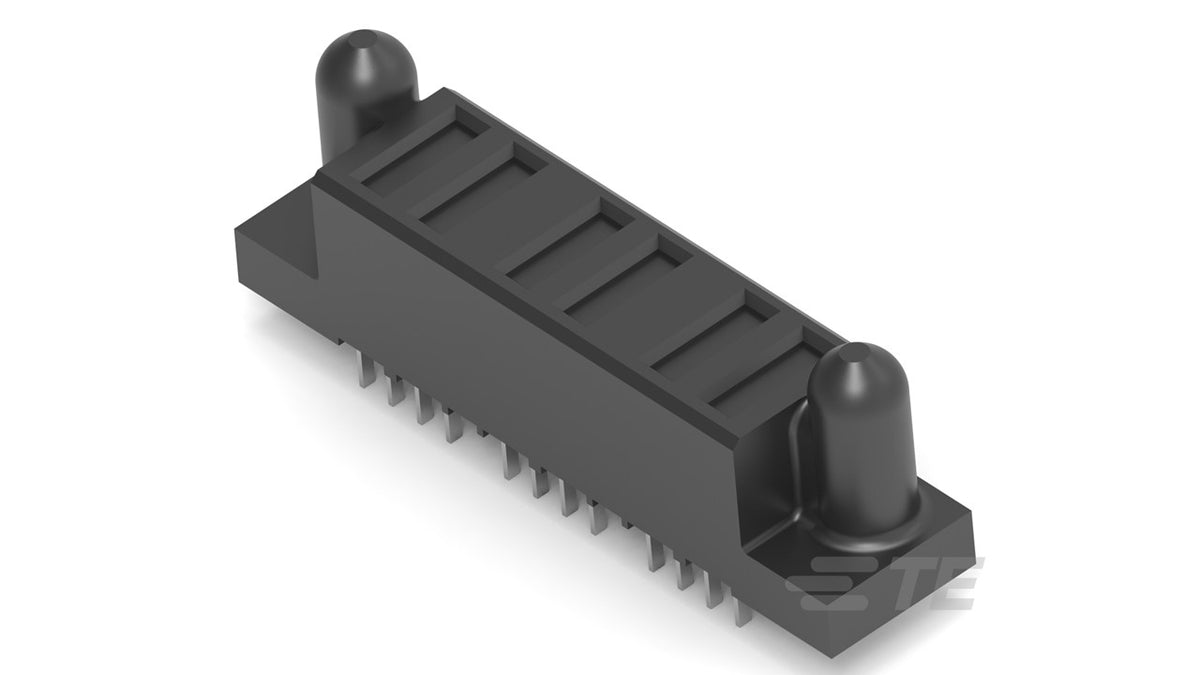 6450553-2 Power to the Board MBXL VERT RCPT 6P