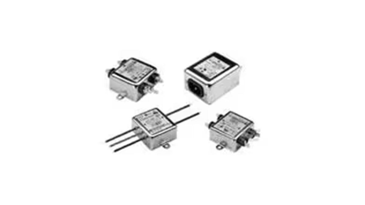 6609028-5 Power Line Filters 3A 1/4 QUIK CONN FLANGE MOUNT