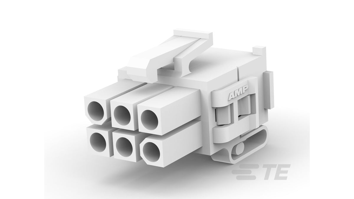 794243-1 Pin&Socket Connectors  06P MINI UMNL2 PLUG HSG UL94V2