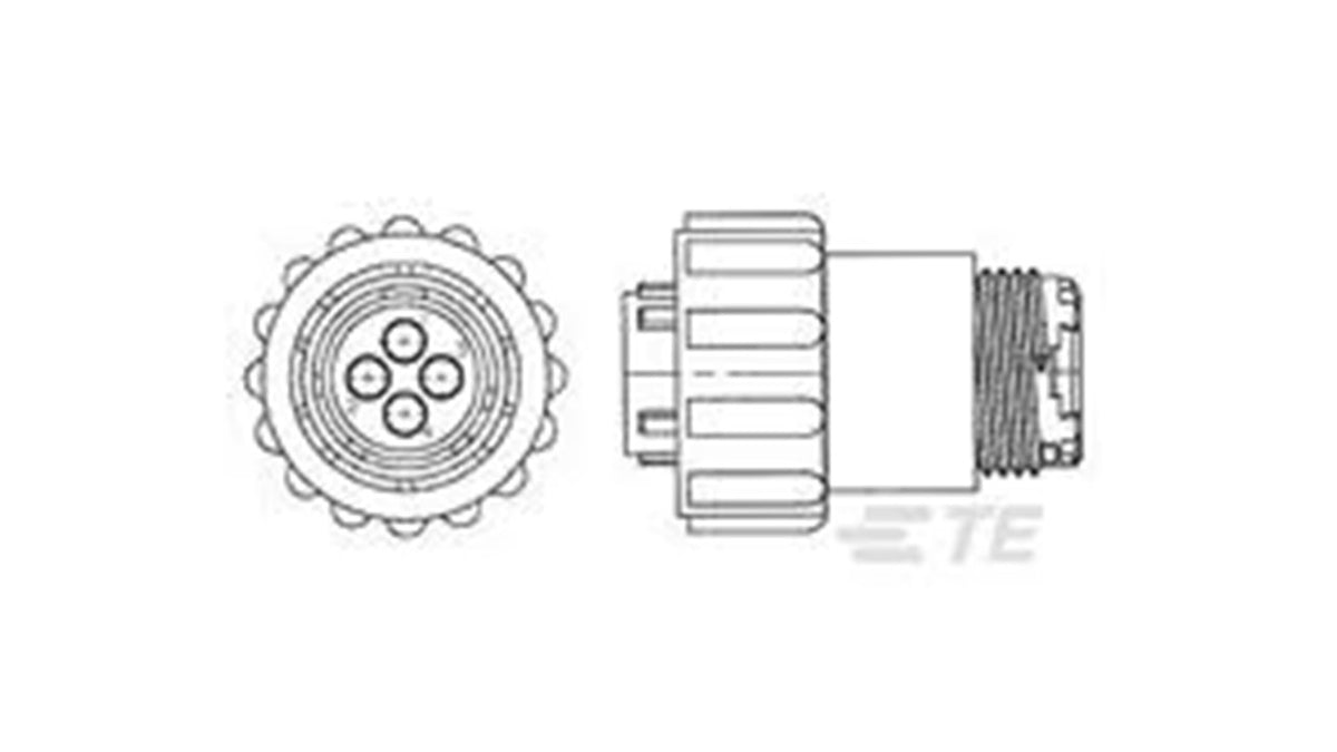 796274-2 Standard Circular Connector SLD CPC PLUG ASSY 17