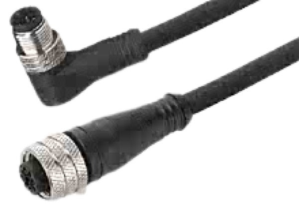 884031B02M020 Cables MIC 4P M/MFE 2M ST/90 #18 PUR