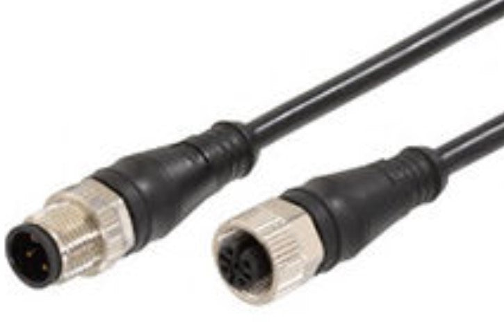 884S30BS1M100 CSE M12 M12 4P AC FE STR WSOR MA STR 10M