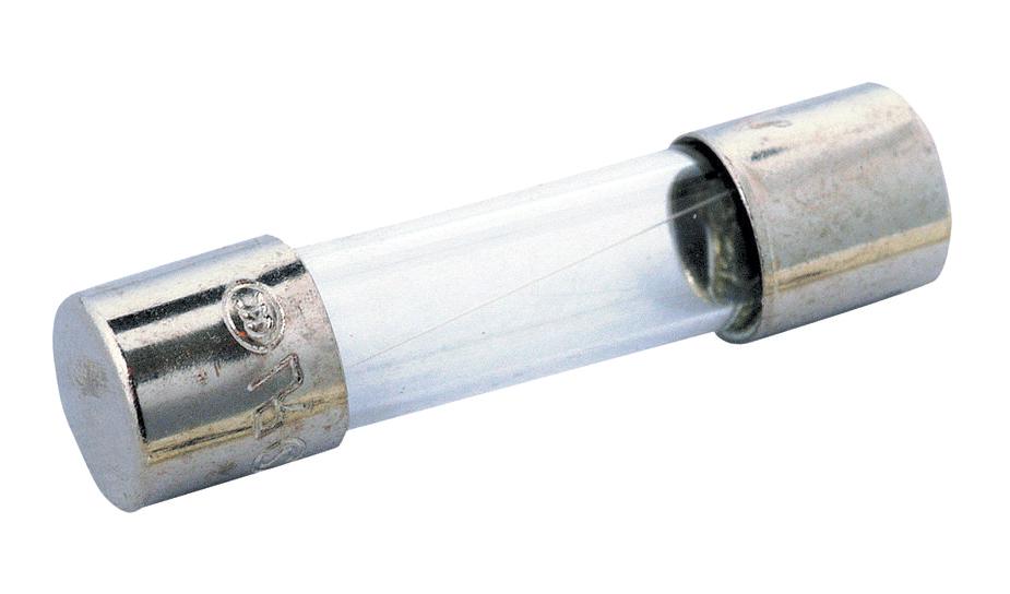 BK1/S500-250-R FUSE GLASS 250mA 250VAC 5X20MM