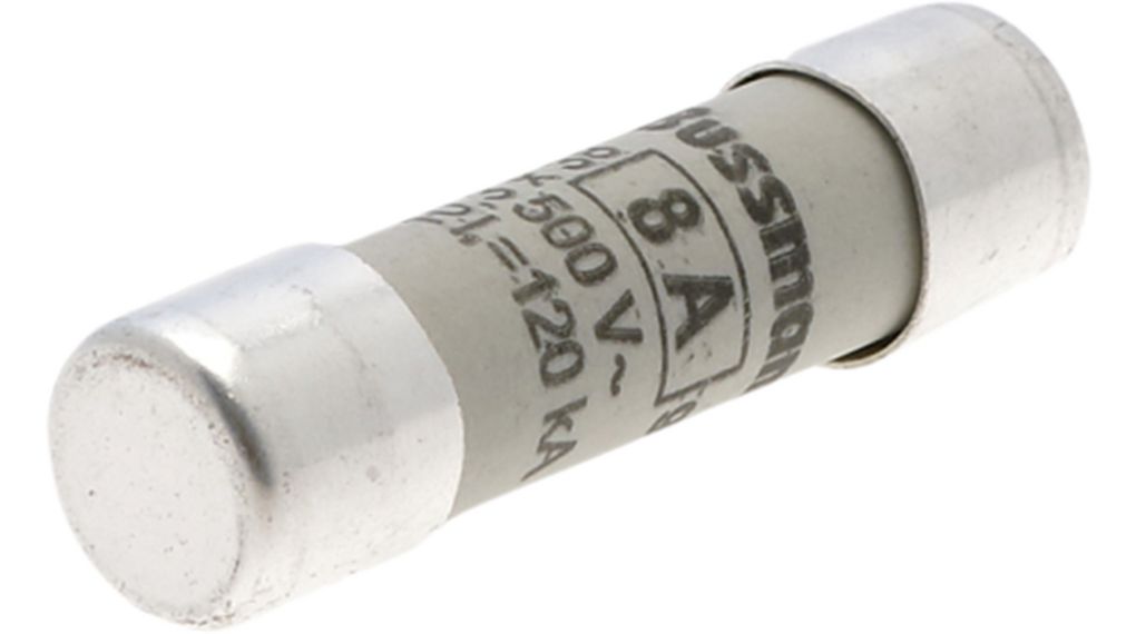 C10G8 FUSE CARTRIDGE 8A 500VAC 5AG