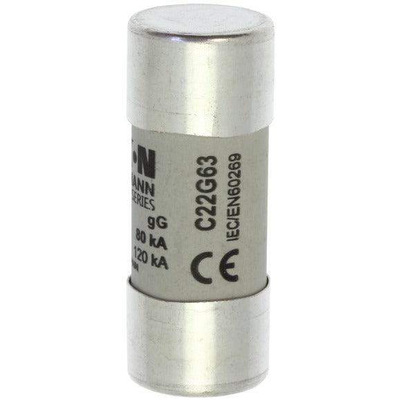 C22G63 FUSE CARTRIDGE 63A 500VAC