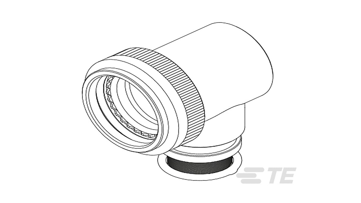 CW1292-000 Circular MIL Spec Strain Reliefs&Adapters TXR40AZ90-1604AI