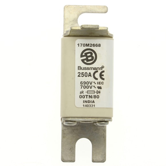 170M2668 FUSE 250A 690V 00TN/80 AR UR