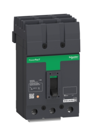 QDA32200 Circuit breaker, PowerPacT Q, 200A, 3 pole, 240VAC, 25kA, I-Line, thermal magnetic, 80%, ABC
