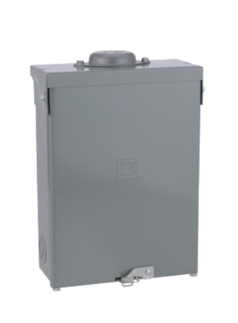 QO612L100RB Load center, QO, 1 phase, 6 spaces, 12 circuits, 100A fixed main lugs, NEMA3R