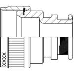 TX54AB45-1208 MIL Spec Strain Reliefs & Adapters TX54AB45-1208